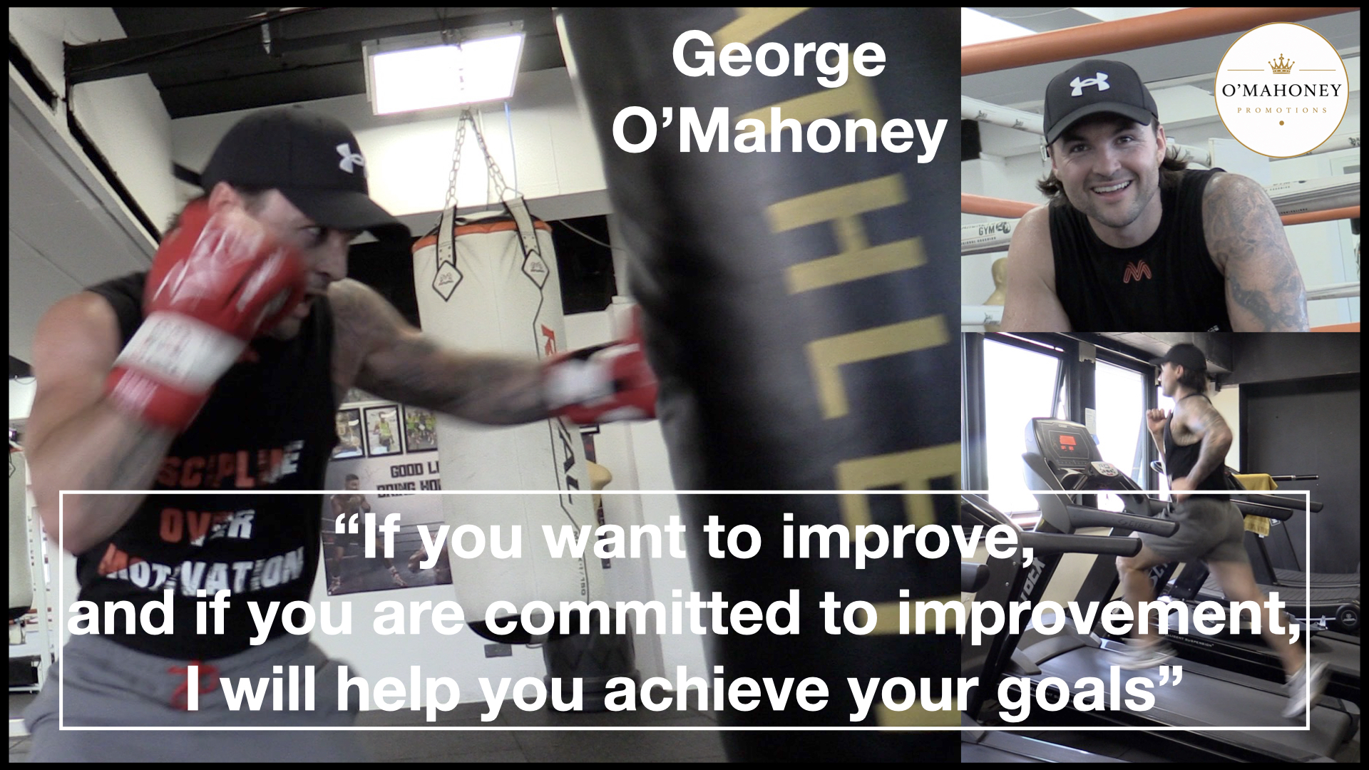 George O'Mahoney training